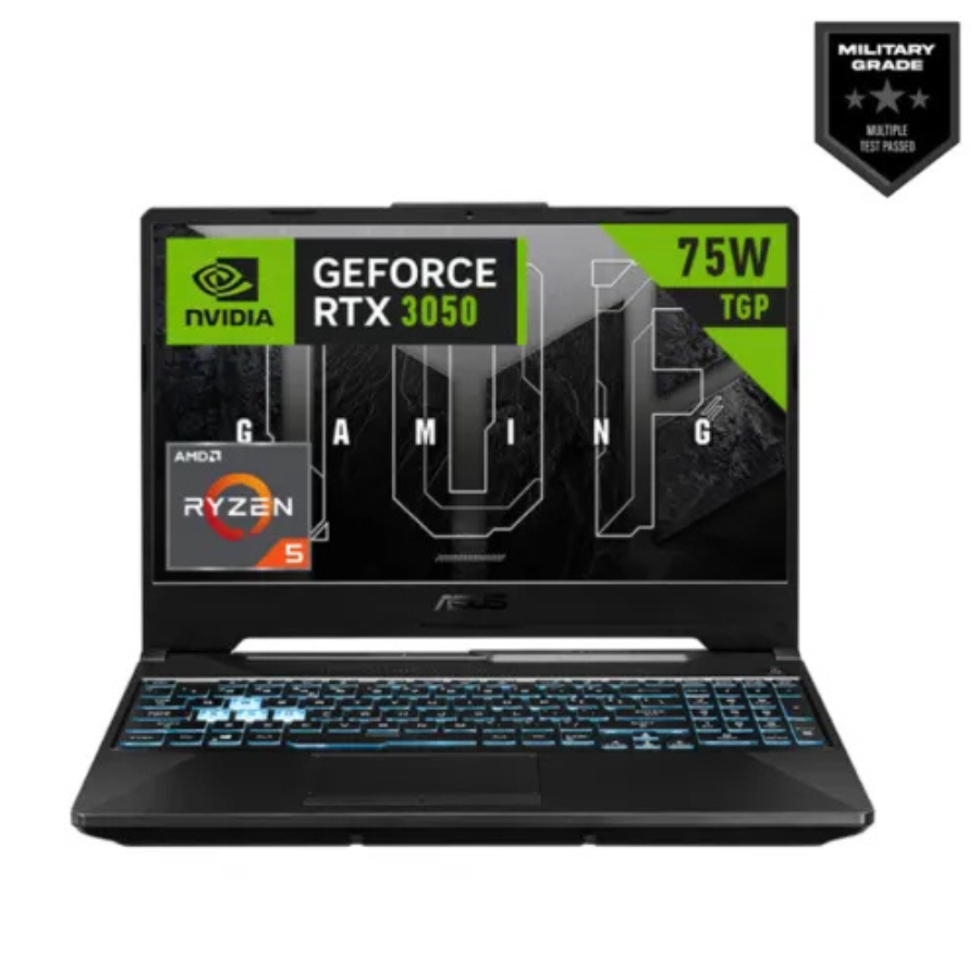 ASUS TUF Gaming A15 FA506NCR-HN003W Ryzen 7-7435HS, 8GB DDR5 5600MHZ RAM, 512GB SSD, 15.6-inch FHD Laptop